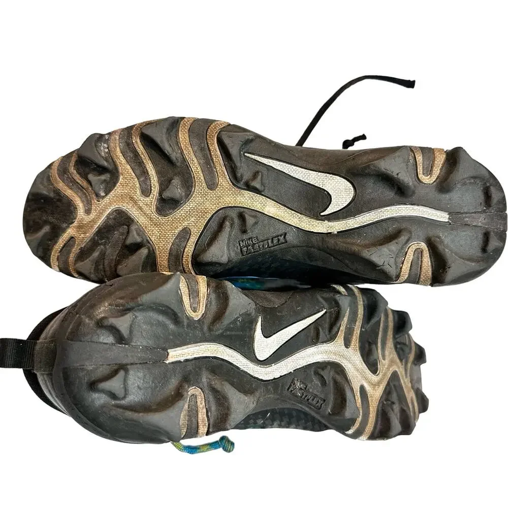 Well Worn Nike Alpha Menace 2 Shark 'Black White' AQ7653-001